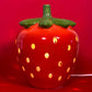 Lampe à poser en céramique "fraise"
