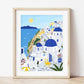 Coffret peinture au numéro - Santorini par Maja Tomljanovic