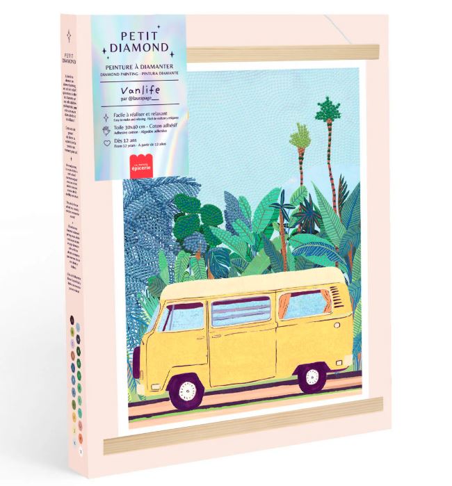 Coffret Petit Diamond - Diamond Painting Van Life
