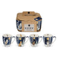 Coffret de 4 mugs Animaux d'hiver