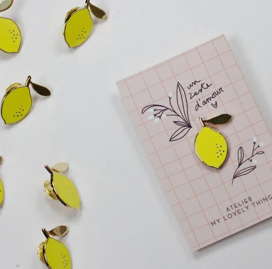 Pin's 'Un Zeste d'Amour"