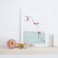 AFFICHE A3 - Plongeuse à la mer - My Lovely Thing