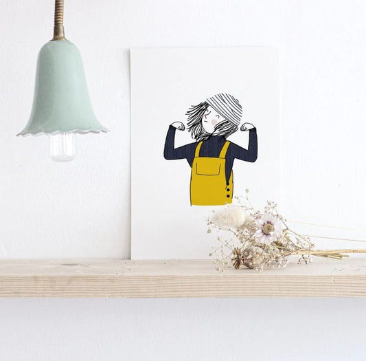 AFFICHE A3 - Matelot En Salopette - My Lovely Thing