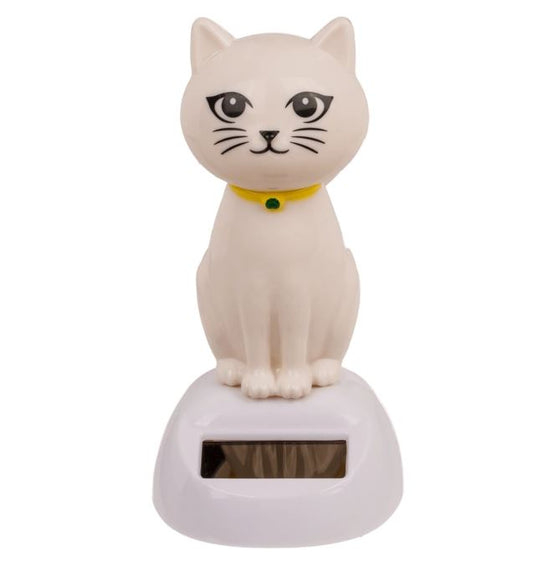Figurine mobile solaire "CHAT"