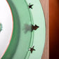 Dessous d'assiette pvc vert décor sapin