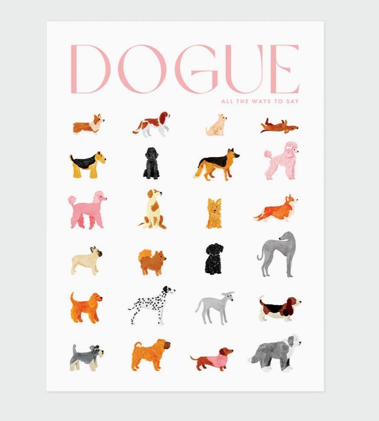 AFFICHE Dogue -  Taille M - ATWS