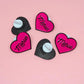 Pin’s Morue” - framboise