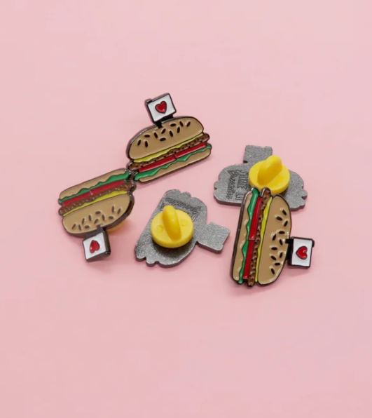 Pin’s “Burger love”