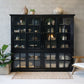 Grande armoire buffet vitré "Marseille" - Chic Antique