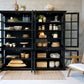 Grande armoire buffet vitré "Marseille" - Chic Antique