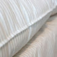 Canapé Lin Malo 5 Oreillers 220x95x75 cm Naturel