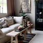Canapé Malo Lin 5 Oreillers 220x95x75 cm Naturel