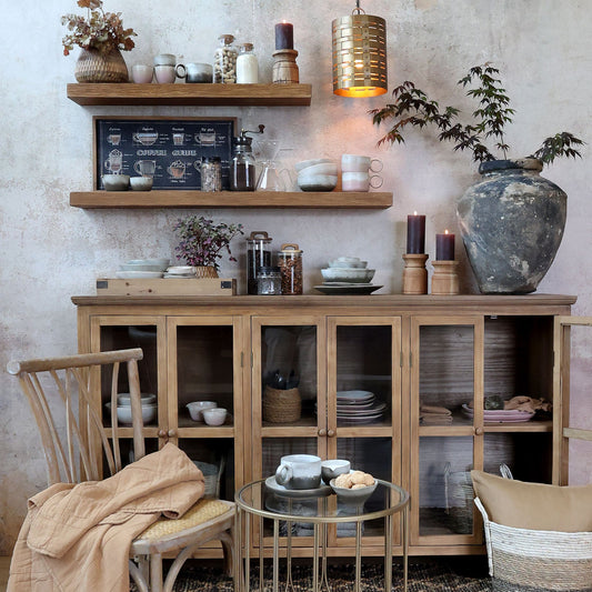 Buffet Vitrine portes vitrées