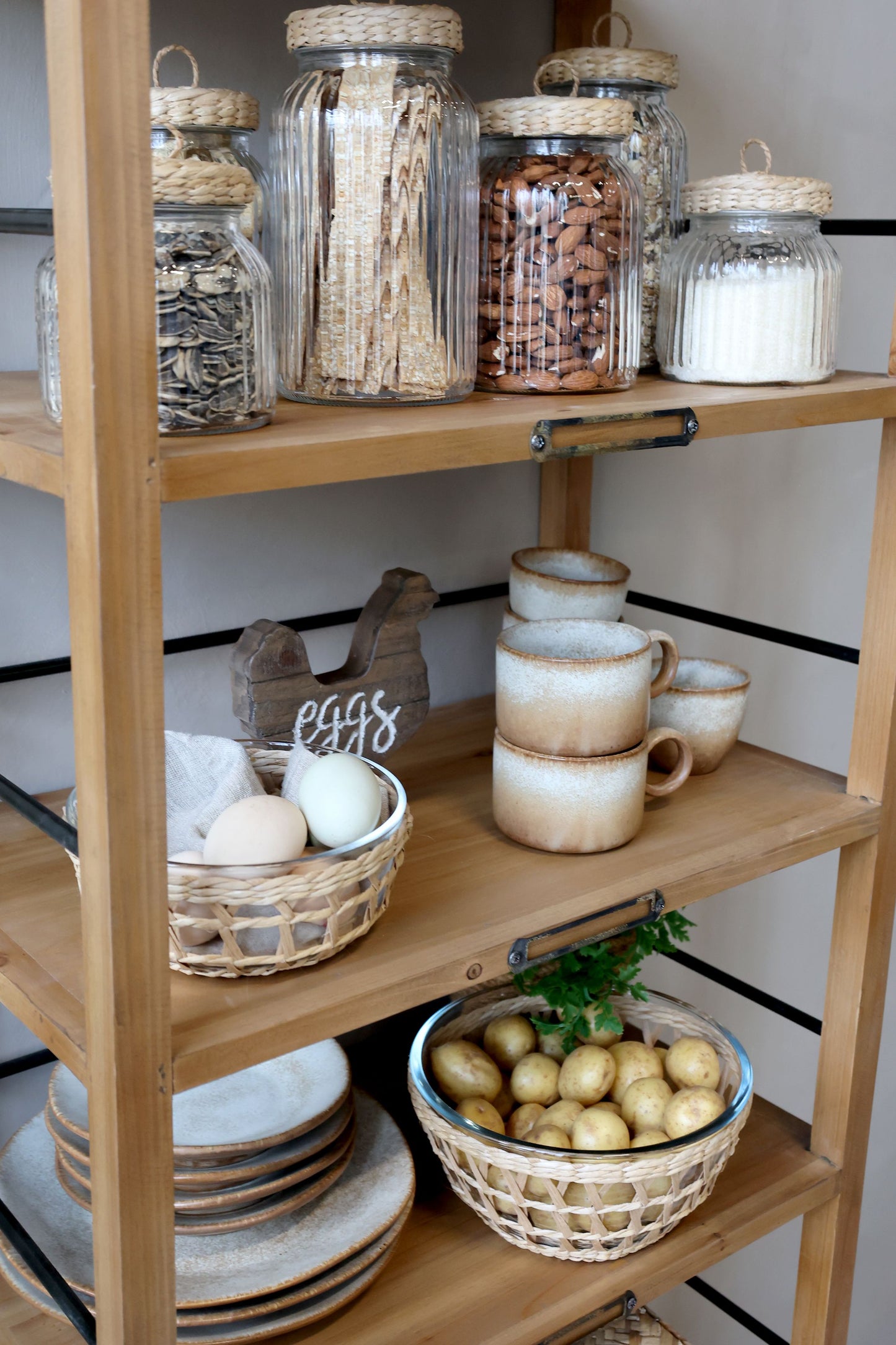 Étagère à 5 étagères sur roues