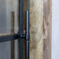 Armoire Vitrine Paris Chic Antique 2 Portes Coulissantes 190x110x45 cm