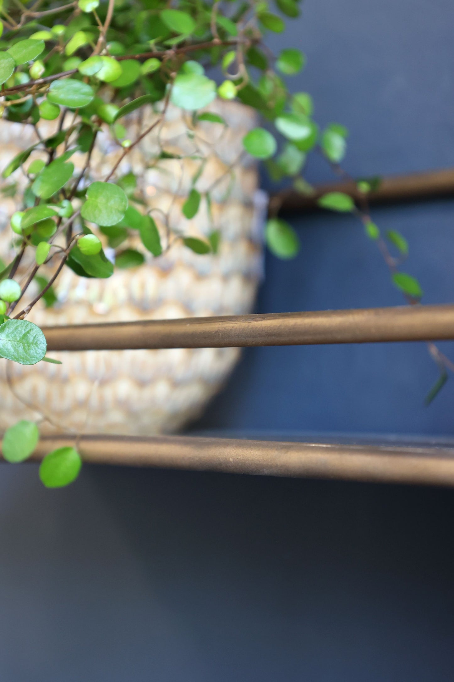 Étagère antique laiton GM