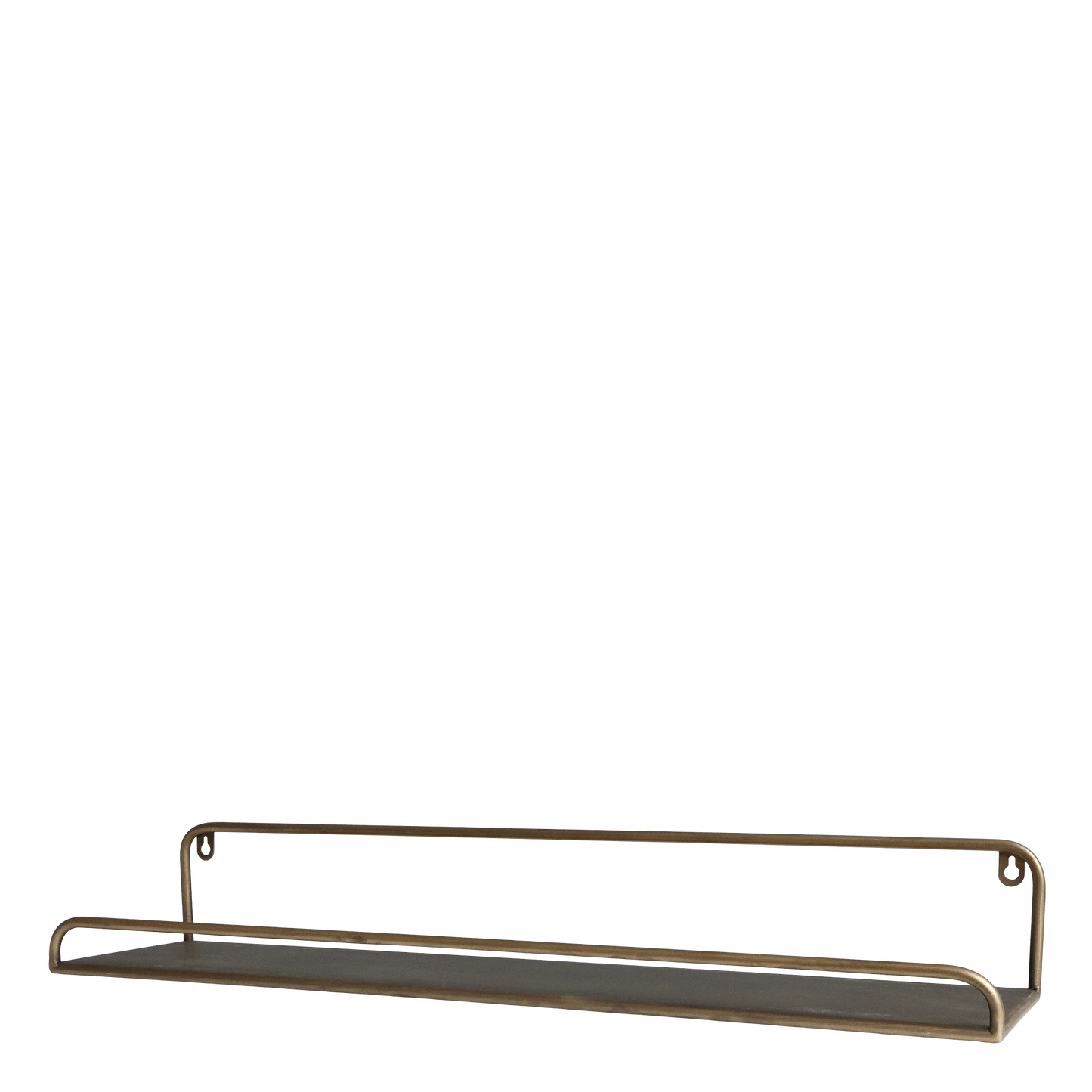 Étagère antique laiton