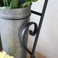 Étagère pour Fleurs Chic Antique 9 Cache-Pots 127x61x53 cm Zinc Antique