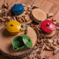 Set de 4 mini cocottes en grès