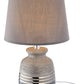 Lampe de table Céramique argentée