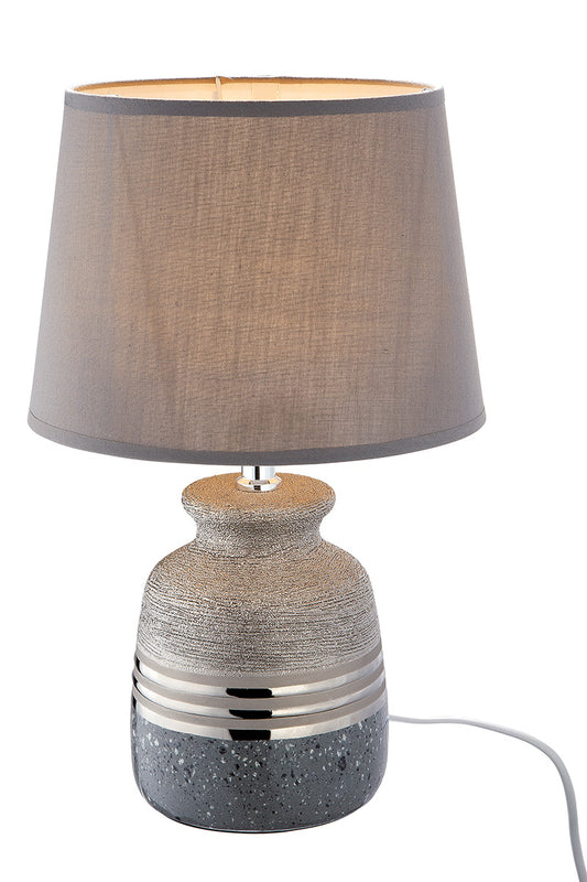 Lampe de table Céramique argentée