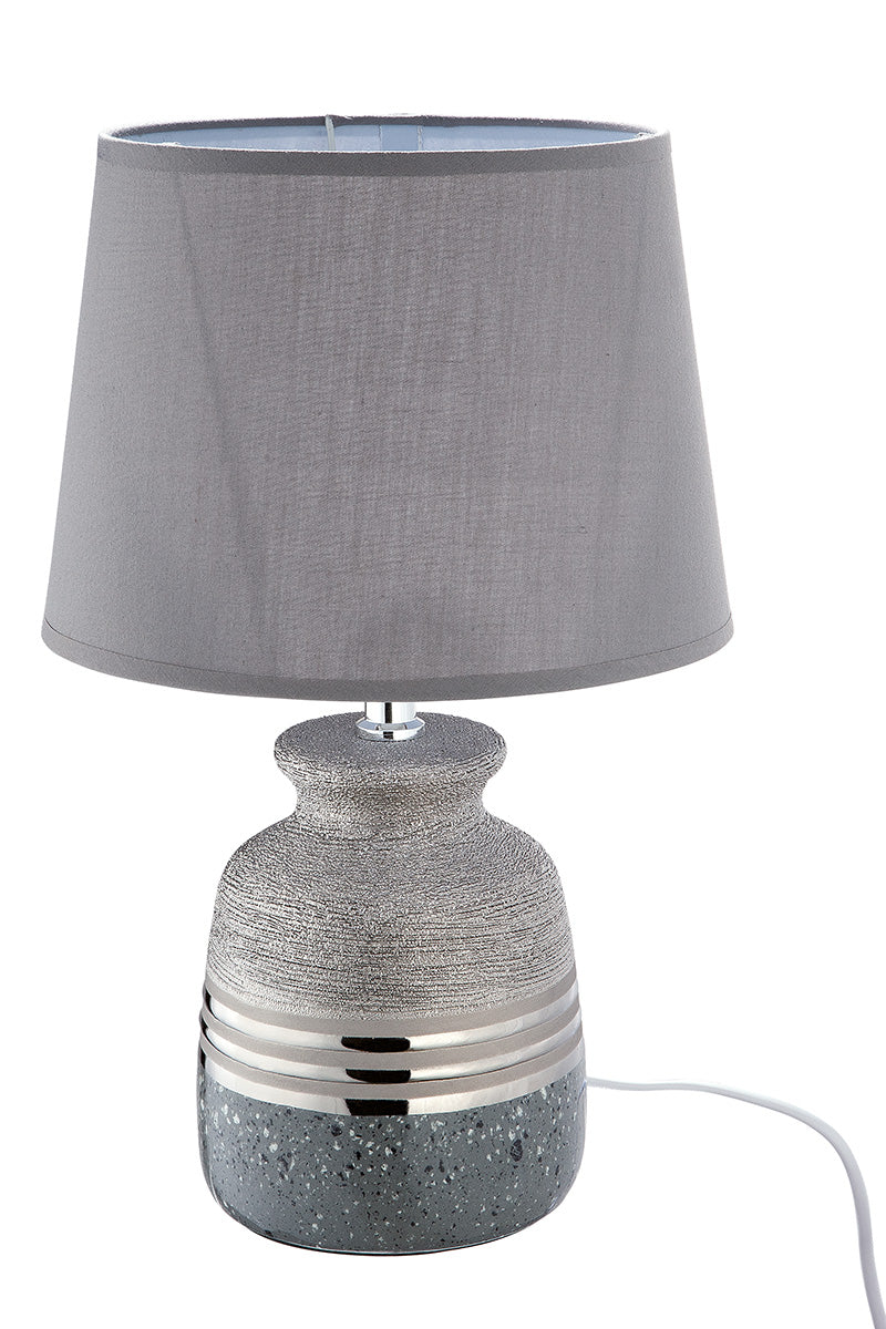 Lampe de table Céramique argentée