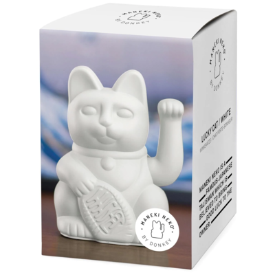 Lucky Cat blanc - Paix