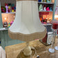 Grande lampe ancienne pied albâtre