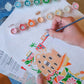Coffret peinture au numéro - Barcelona par DazlStudio