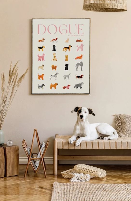 AFFICHE Dogue -  Taille M - ATWS