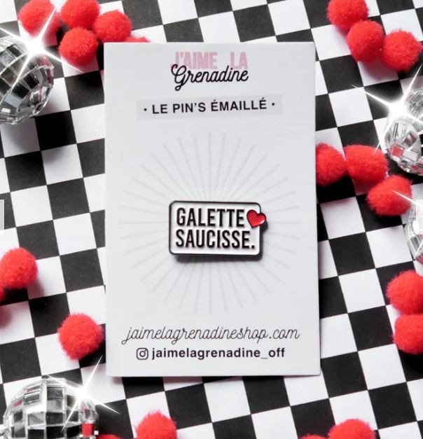 Pin’s “Galette saucisse”