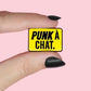 Pin’s "Punk à chat” - jaune