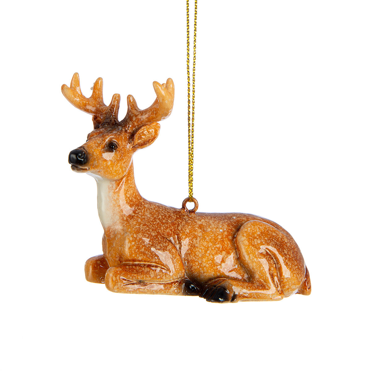 Décoration suspension pour sapin "cerf"