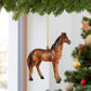 Décoration suspension pour sapin "cheval"