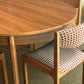 Table ronde vintage + 4 chaises