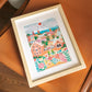 Coffret peinture au numéro - Barcelona par DazlStudio