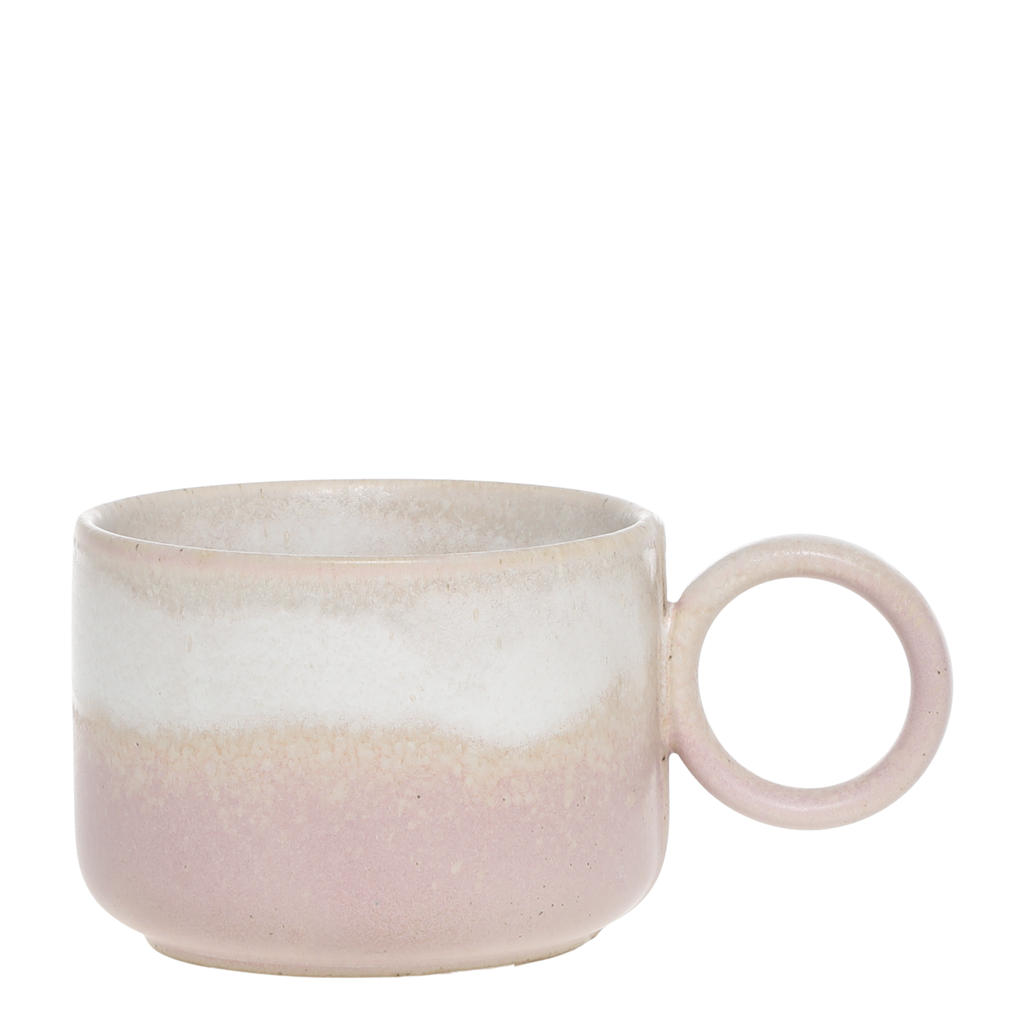 Tasse "valence" vieux rose
