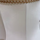 Grande lampe ancienne pied albâtre