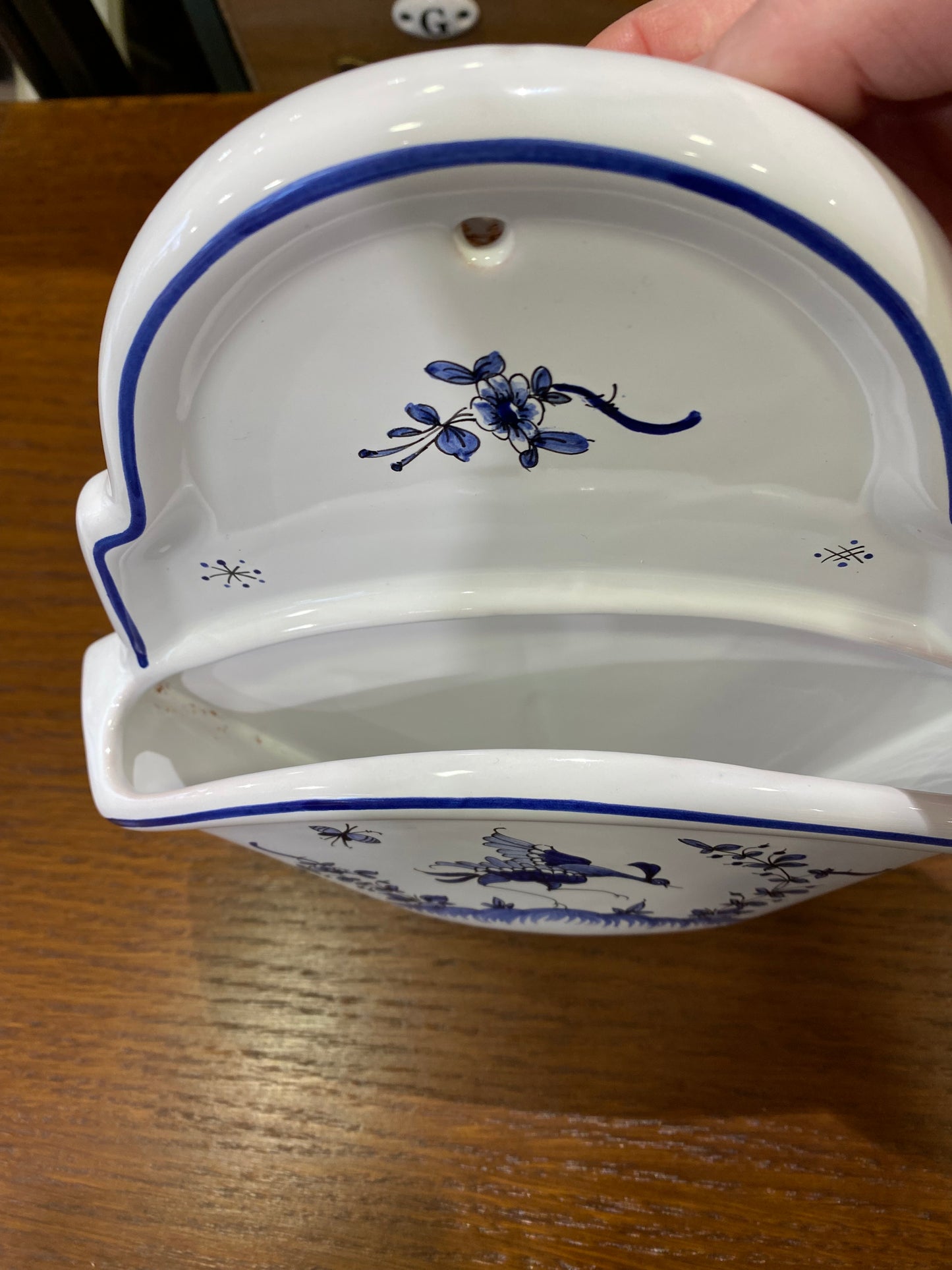 Porte Filtres en Faience De Moustiers