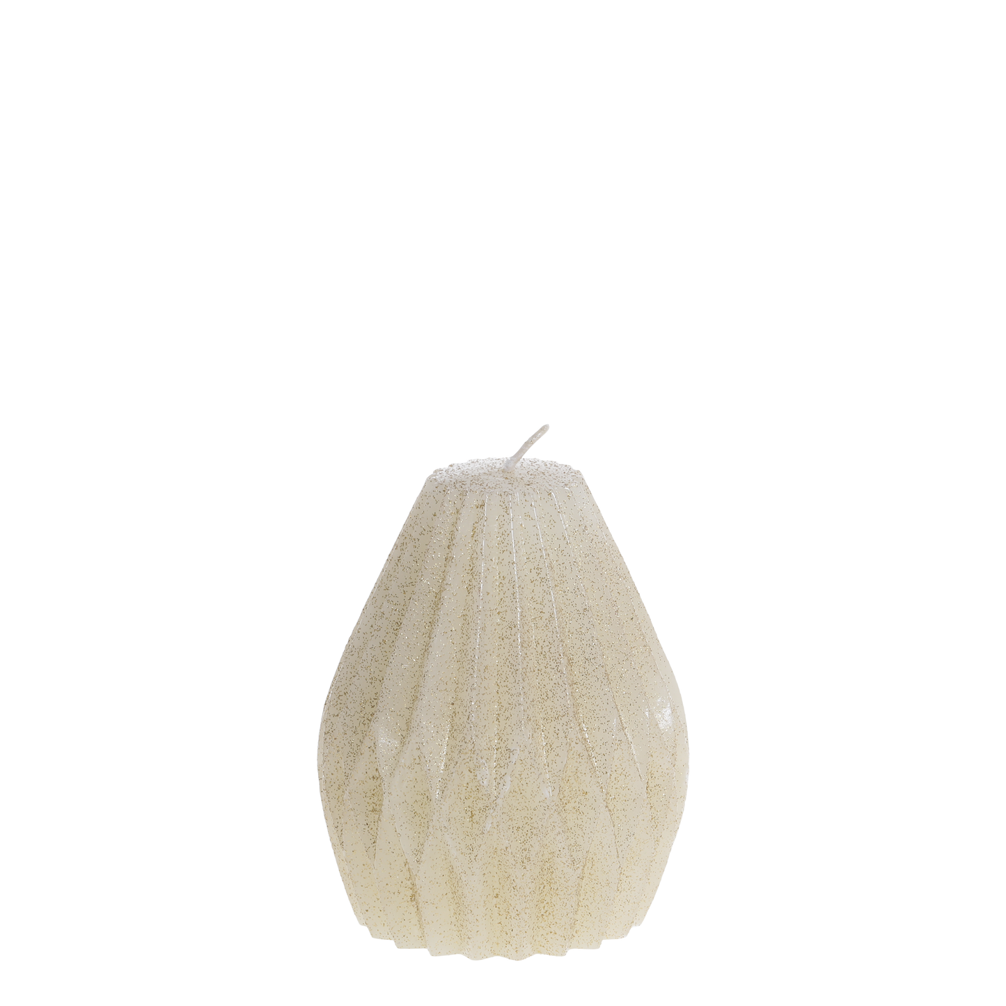 Bougie Pilier diamond avec paillettes