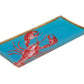 Assiette en verre "lobster", taille L