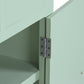 Commode Sapin MDF 63x27x101 cm Vert Menthe