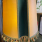 Grande lampe ancienne pied bois