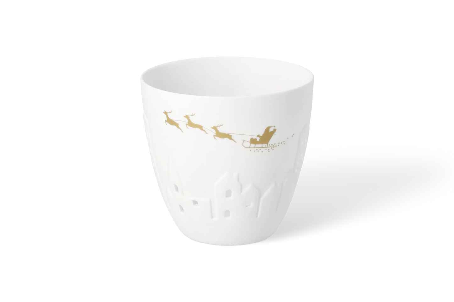 Porte-Bougie Poésie Père Noël Porcelaine Blanche räder 89935