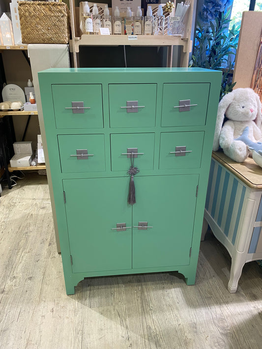 Commode - Vert Menthe - 63x27x101 cm