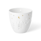 Grand Porte-Bougie Poésie Maisons Porcelaine Blanche räder 92227