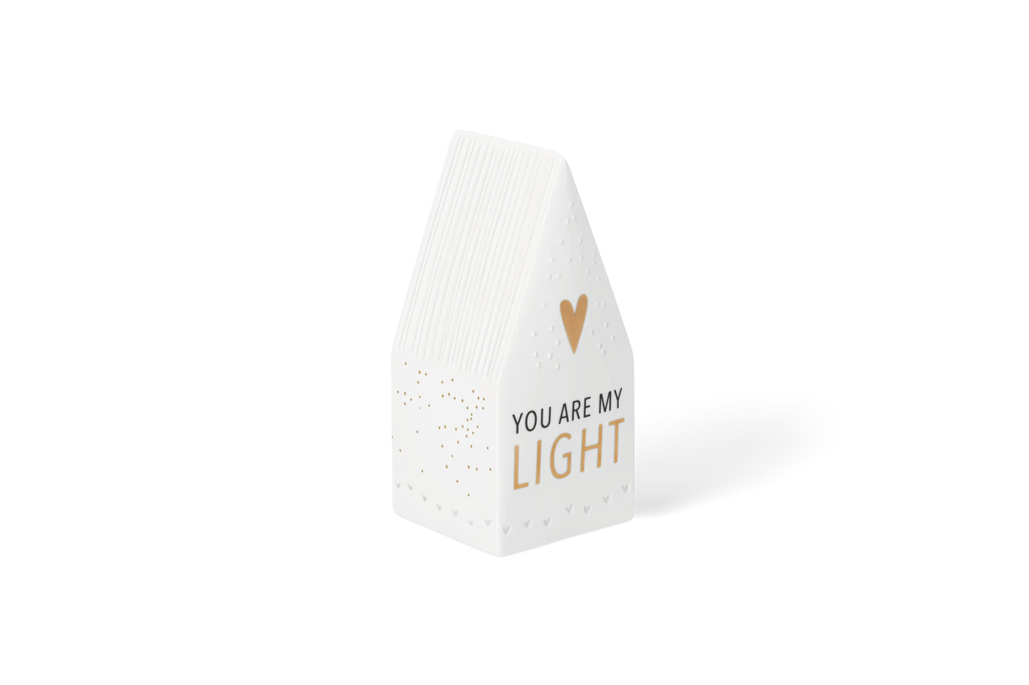 Maison Lumineuse LED Porcelaine Blanche You Are My Light räder 92507