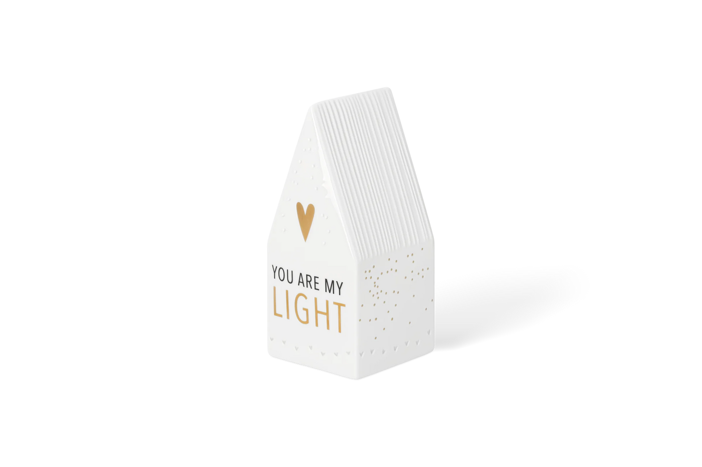 Maison Lumineuse LED Porcelaine Blanche You Are My Light räder 92507