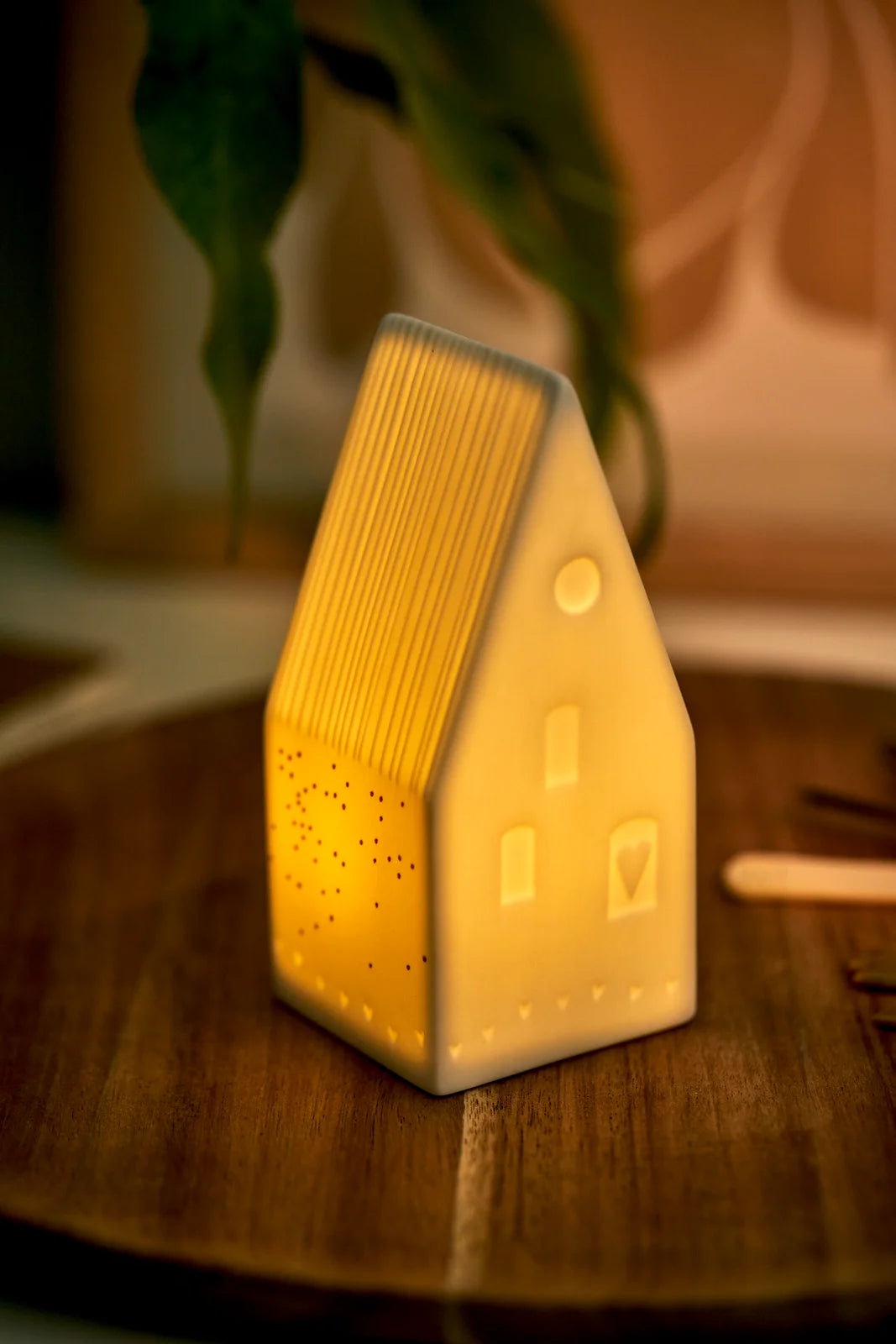 Maison Lumineuse LED Porcelaine Blanche You Are My Light räder 92507