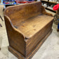 Banc coffre ancien